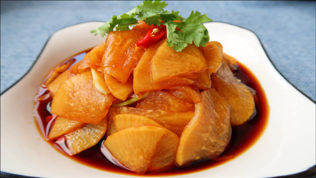 秋冬季必备小菜"酱萝卜" 靠谱配方,不用腌现做现吃,酱香脆爽