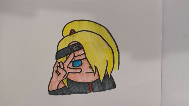 超简单!教你一分钟画迪达拉,你们学会了吗