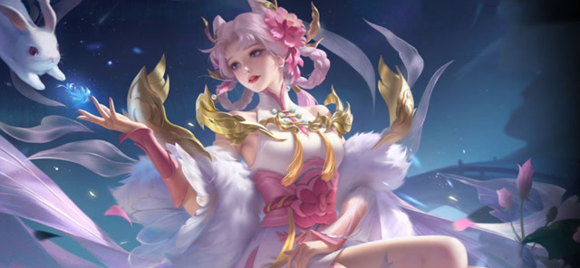 嫦娥新皮肤拒霜思非常漂亮