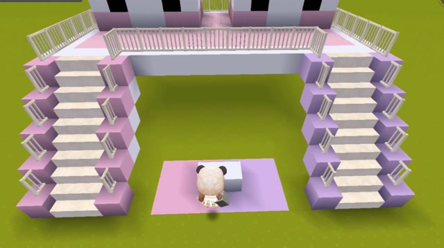 迷你世界:建造双人兔子闺蜜房,送给各位小仙女们