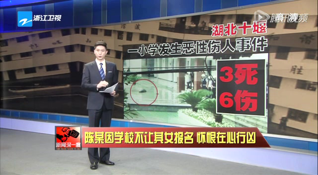 陈某因学校不让其女报名 怀恨在心行凶