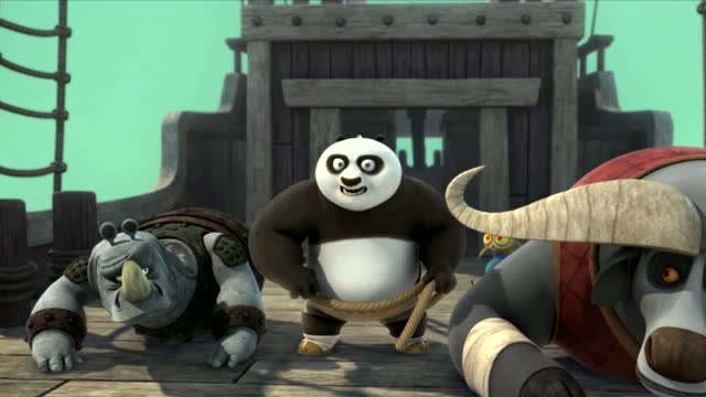 功夫熊猫之至尊传奇第三季  第13集 皇帝驾到(下)