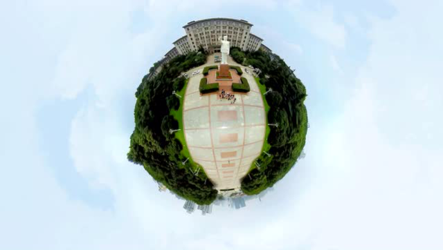 华中科技大学 鸟瞰图图片