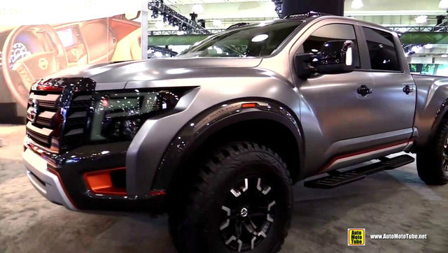 2017最霸气的皮卡 日产尼桑泰坦战士titan