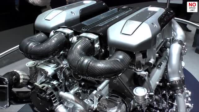 布加迪奇龙发动机,又被称作发动机里的怪物