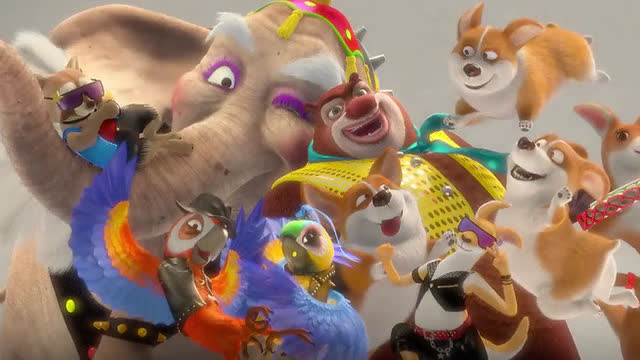 熊出没:熊大成为了马戏团的大明星,拥有众多粉丝