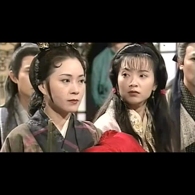 公孙绿萼看到杨过没死喜笑颜开