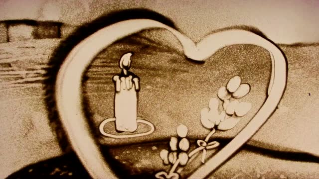 彭时雨母亲节感恩视频沙画