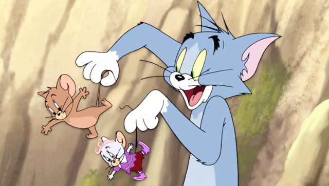 猫和老鼠:jerry和泰菲冒死救了tom,tom却恩将仇报!