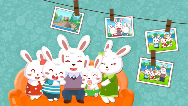 兔小贝儿歌  我和爸爸游西湖