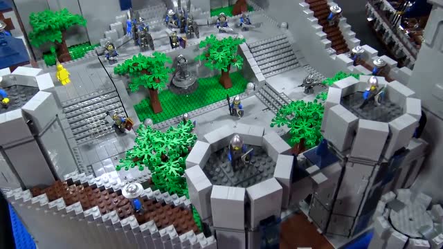 为了联盟!用乐高搭建一座魔兽世界暴风城