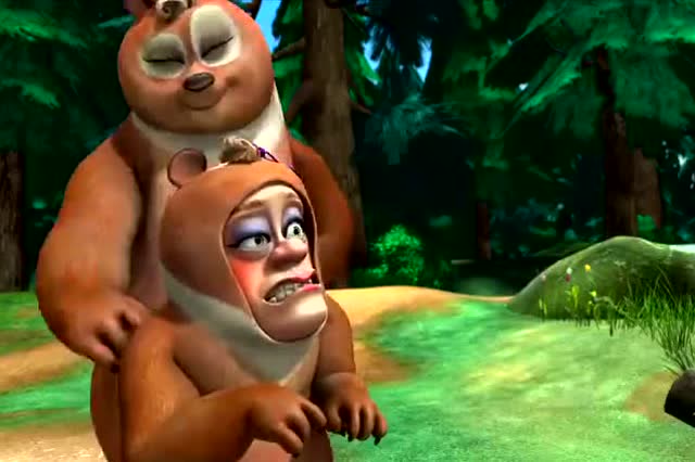 熊出没 翠花和光头强一起跳舞,光头强太惨了