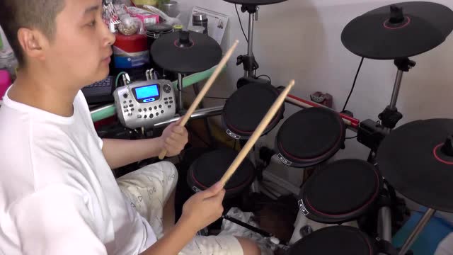 04架子鼓基本功--双跳