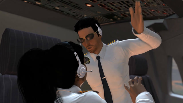 男女机长空中打架 双双离开驾驶室