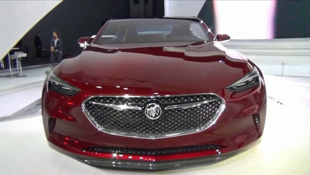 骚红色别克双门轿跑2019概念车抢先看!这颜值帅出了新高度!