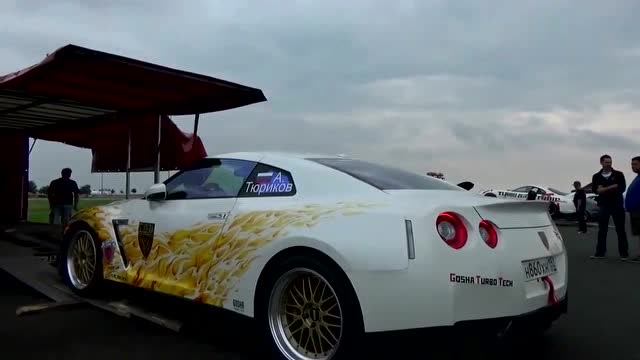 1500马力改战神gtr,飚车界的名车!