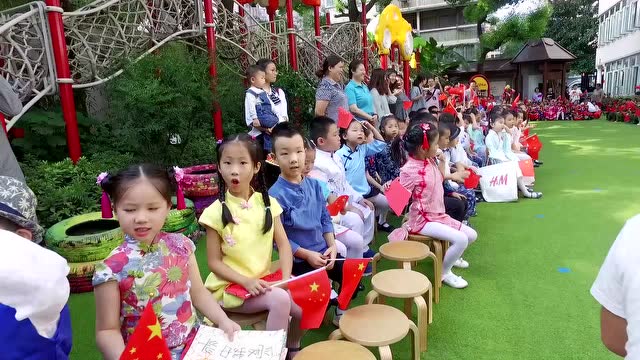 常德书法幼儿园国庆活动