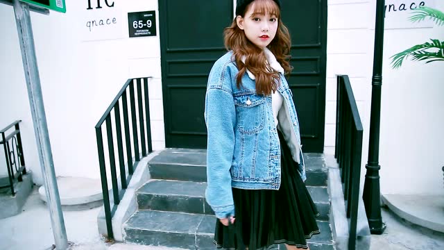 木子原创-时尚牛仔冬装 女02