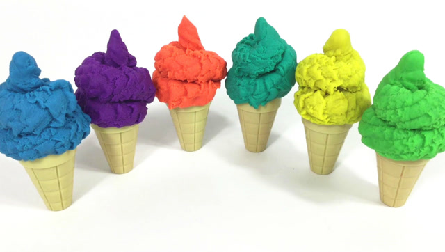 培乐多粘土冰淇淋 彩泥玩具橡皮泥 shopkins