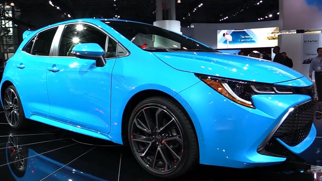 丰田卡罗拉两厢掀背车,惊艳亮相纽约车展!