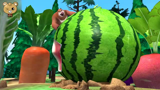 熊出没:熊大熊二种植的水果为什么都这么巨大呀