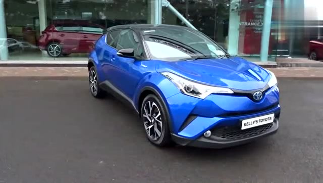 年轻时尚 酷爆了,实拍蓝色丰田chr hybrid