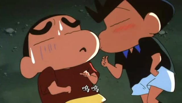 风间你这样光明正大的亲小新不太好吧?