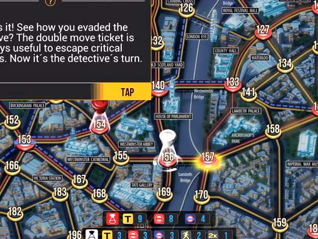 【桌游】苏格兰场 教学 mrx规则 part-2