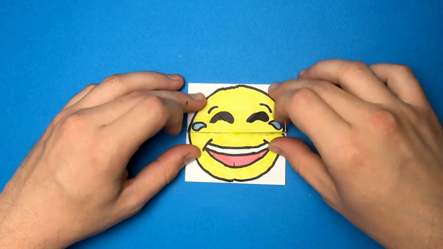 会"变脸"的表情包折纸没见过吧?看着精致又好玩!
