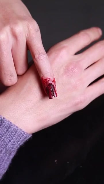 十指连心的痛啊