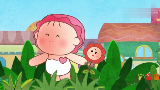《文明美德系列》花儿哭了,小爱做错事了,对不起花儿