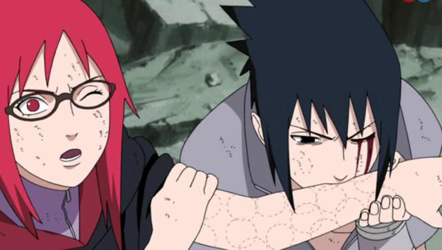 佐助咬了香菱一口后,团藏的头上就变得绿油油的了!