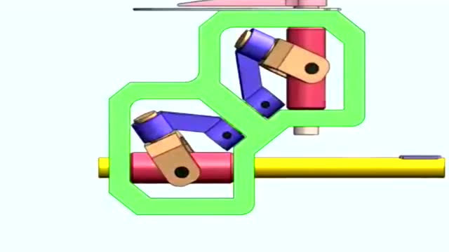 這是什麼機械原理?兩個齒輪就可以達到的效果為啥弄那麼複雜