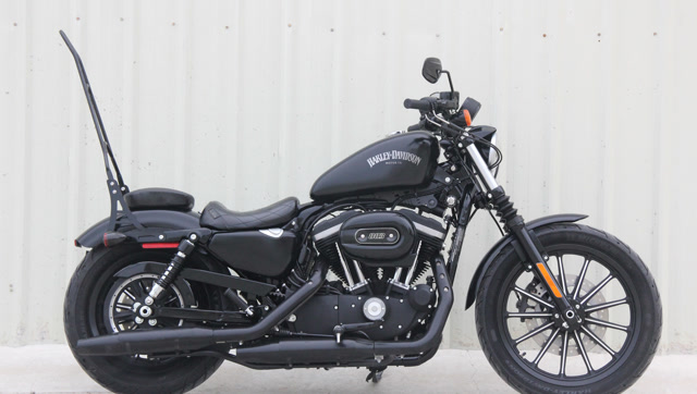 骏联车行2014年哈雷硬汉xl883n 双座led大灯