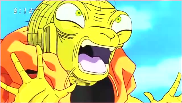 《龙珠动漫》比克看,魔法师巴比迪不爽 直接将其一分为二!