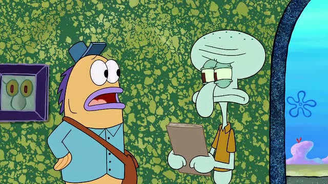 海绵宝宝:章鱼哥收到邀请函去参加宴会