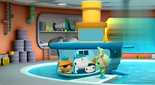 《海底小纵队》孔雀鱼艇困在了巨藻丛林里