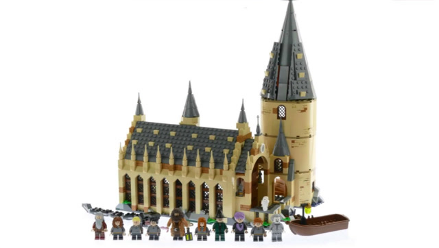 乐高积木哈利波特系列75954 霍格沃兹城堡的搭建演示