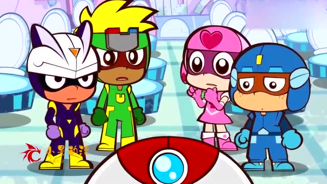 开心宝贝:开心超人在补考中竟然得了90分,小伙伴们好开心啊!