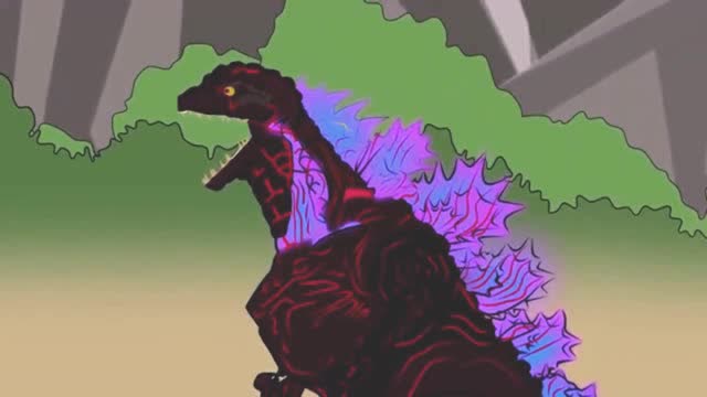 原始哥斯拉 vs 红莲哥斯拉 , 冰与火的焦灼