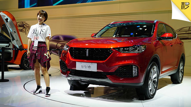 科技/安全配置齐 四驱加持性能贼6 车展评wey vv6