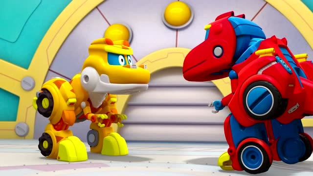 《帮帮龙出动》洛奇还不能去探险,因为它还不是帮帮龙探险队的队员