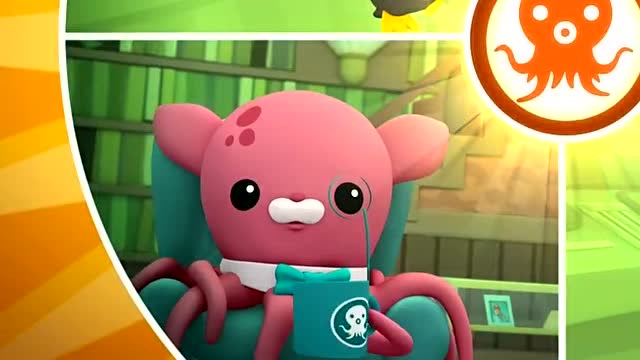 海底小纵队:章鱼堡好像被大鲨鱼撞了一下