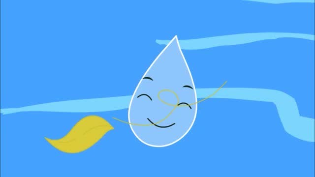 咕力咕力儿童益智动画:小雨滴的旅行!