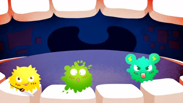 蓝猫细菌动画片图片