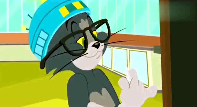 猫和老鼠:汤姆戴上这样的头盔智力超乎想象, 变身科学家!