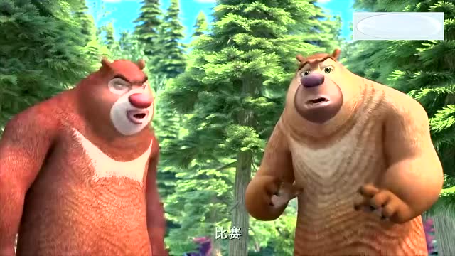 熊出没:10分钟熊二抓10条鱼,熊大抓一堆,赵琳用石头抓鱼最多