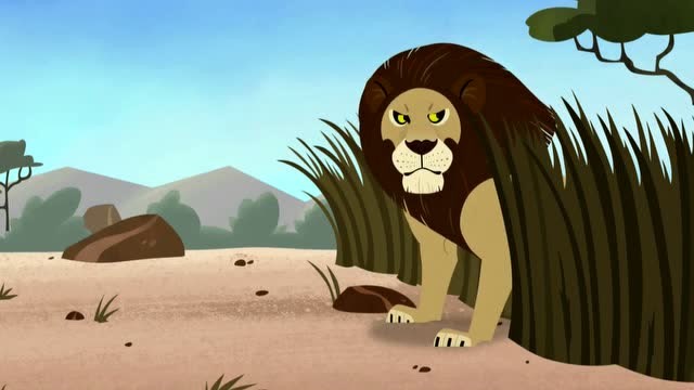 动物兄弟:马丁克里斯被蜂群追击,逃跑路上又撞到狮子