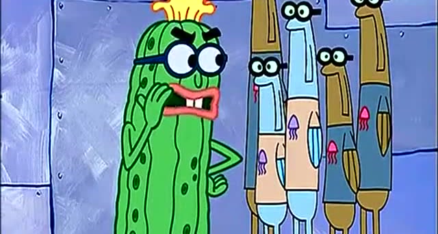 海绵宝宝:海绵用金刚拳套打自己的脸,引得大家轰堂大笑