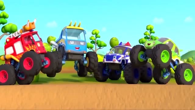 宝宝巴士: 怪兽车队,出发去探险啦